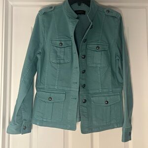Talbots Teal Utility Jacket for Women